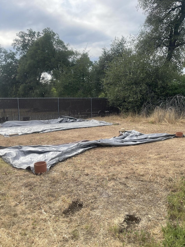 1110 Dusty Ln, Redding, CA 96002 - view of yard featuring view of wooded area