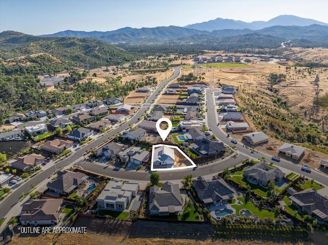 876 Wind Cove Dr, Redding, CA 96001 - aerial view of property and surrounding area featuring nearby suburban area