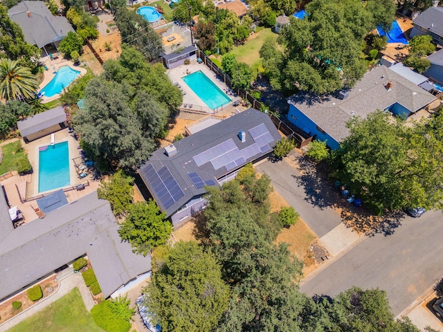 1448 Carter Way, Redding, CA 96002 - drone / aerial view of a pool
