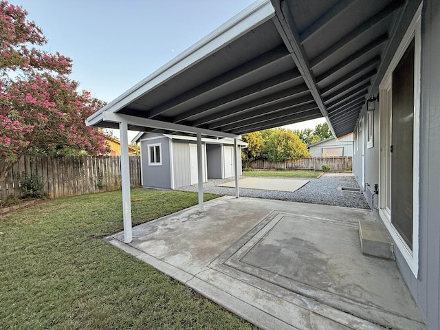 2855 Red Bud Ln, Anderson, CA 96007 - view of vehicle parking with a fenced backyard