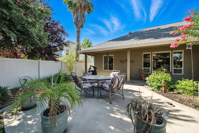 2110 Cilantro Dr, Redding, CA 96003 - view of patio / terrace featuring outdoor dining area