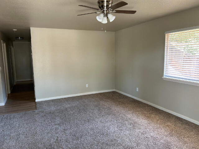 3995 Vassar Way, Shasta Lake, CA 96019 - spare room with carpet and a ceiling fan