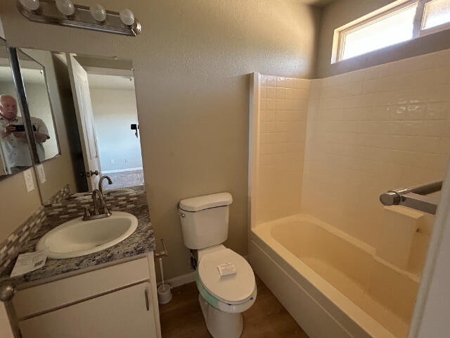 3995 Vassar Way, Shasta Lake, CA 96019 - bathroom with toilet and vanity