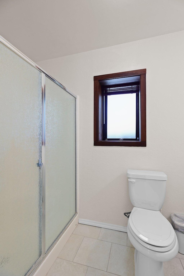 2920 Pioneer Dr, Redding, CA 96001 - bathroom featuring a shower stall and tile patterned flooring