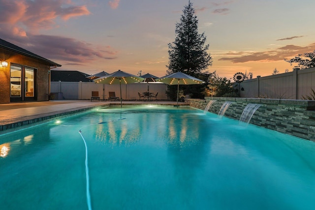 4075 Pembroke Ln, Shasta Lake, CA 96019 - view of pool featuring a fenced backyard and a patio area