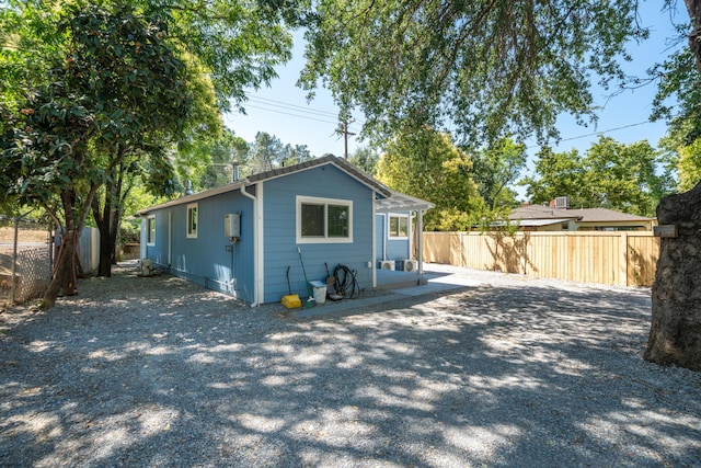 4725 Cedars Rd, Redding, CA 96001 - back of property featuring a patio