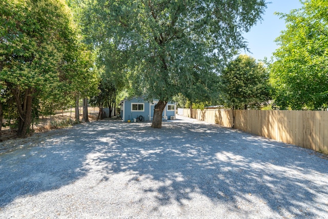 4725 Cedars Rd, Redding, CA 96001 - view of front facade with an outdoor structure