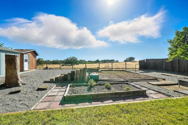 2585 Meadowview Dr, Red Bluff, CA 96080 - view of yard with a garden