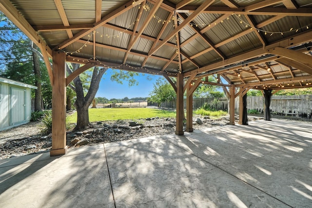 2585 Meadowview Dr, Red Bluff, CA 96080 - view of patio / terrace featuring a gazebo