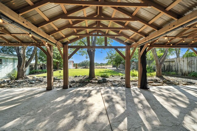 2585 Meadowview Dr, Red Bluff, CA 96080 - view of patio / terrace featuring a gazebo