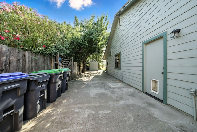 2585 Meadowview Dr, Red Bluff, CA 96080 - view of patio / terrace with a storage shed