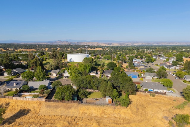 2585 Meadowview Dr, Red Bluff, CA 96080 - aerial view of property's location featuring nearby suburban area and mountains