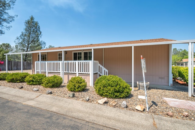 3304 Shasta Dam Blvd Unit 173, Shasta Lake, CA 96019 - manufactured / mobile home with covered porch