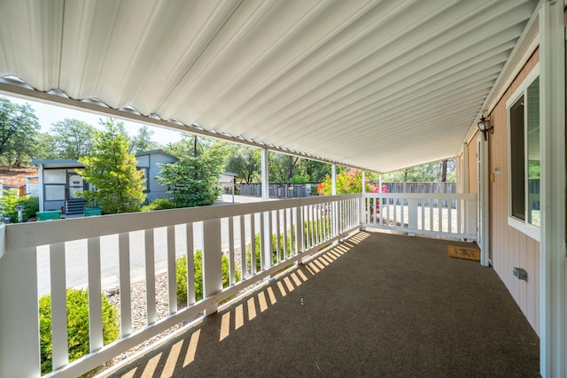 3304 Shasta Dam Blvd Unit 173, Shasta Lake, CA 96019 - view of covered porch