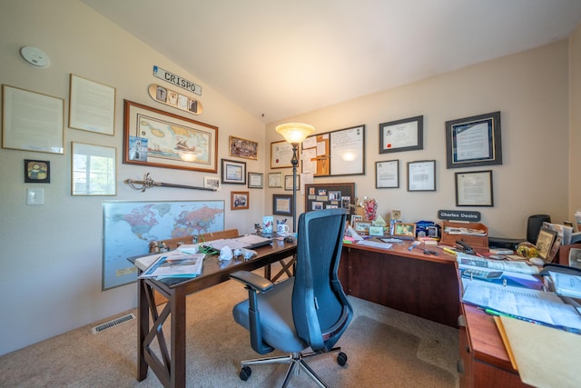 3304 Shasta Dam Blvd Unit 173, Shasta Lake, CA 96019 - carpeted office space featuring lofted ceiling
