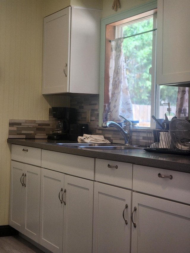20263 Sugar Pine St, Burney, CA 96013 - kitchen featuring dark countertops and white cabinets
