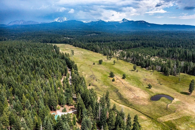 36088 Deer Flat Rd, Shingletown, CA 96088 - bird's eye view of a mountainous background