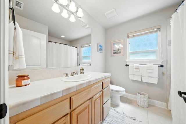 2072 Button Pl, Redding, CA 96002 - full bath featuring vanity and tile patterned flooring