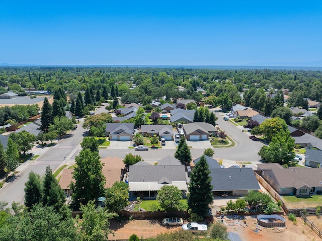 2072 Button Pl, Redding, CA 96002 - aerial perspective of suburban area