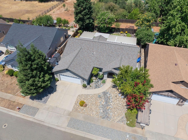 2072 Button Pl, Redding, CA 96002 - view from above of property
