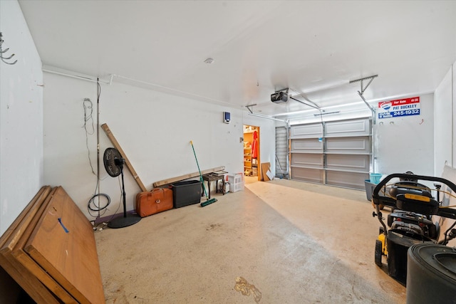 4215 Oro St, Redding, CA 96002 - garage featuring a garage door opener