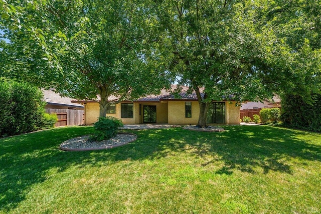 3628 Somerset Ave, Redding, CA 96002 - back of house with stucco siding