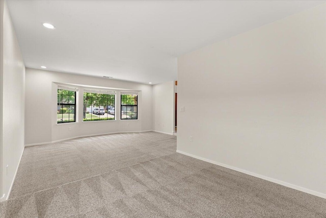 3628 Somerset Ave, Redding, CA 96002 - carpeted spare room featuring baseboards and recessed lighting