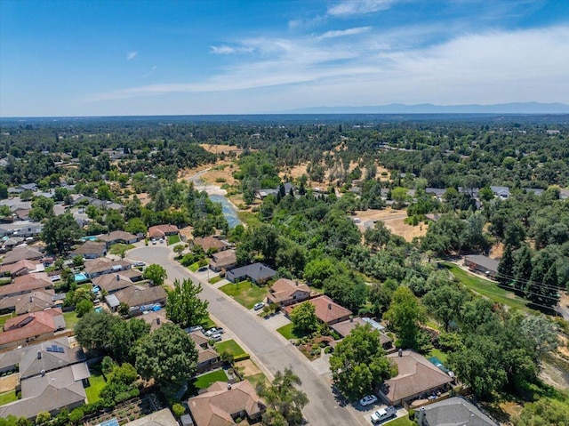 3628 Somerset Ave, Redding, CA 96002 - aerial overview of property's location with nearby suburban area
