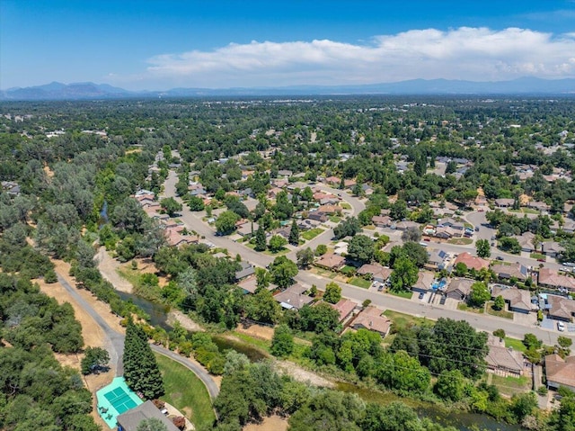 3628 Somerset Ave, Redding, CA 96002 - aerial view of a mountain backdrop