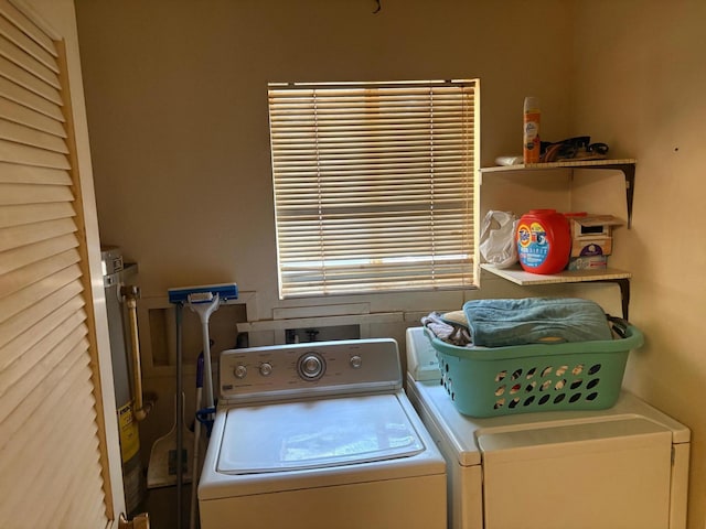 20194 Sugar Pine St, Burney, CA 96013 - washroom featuring separate washer and dryer