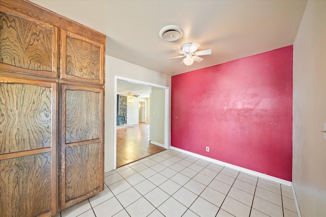 3255 Winding Way, Redding, CA 96003 - spare room featuring ceiling fan and light tile patterned floors