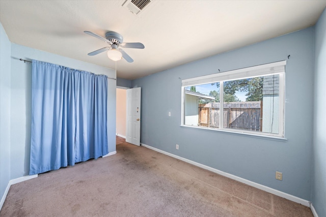 3255 Winding Way, Redding, CA 96003 - unfurnished room with carpet flooring and ceiling fan