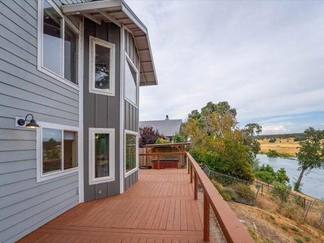 15540 China Rapids Dr, Red Bluff, CA 96080 - deck with a water view