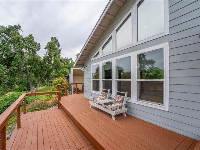 15540 China Rapids Dr, Red Bluff, CA 96080 - view of wooden terrace