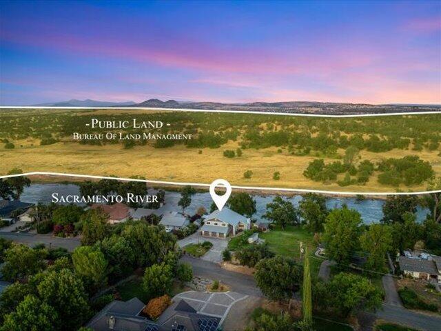 15540 China Rapids Dr, Red Bluff, CA 96080 - view of property location featuring a large body of water