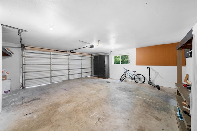 3400 Hillcrest St, Redding, CA 96001 - garage featuring a garage door opener