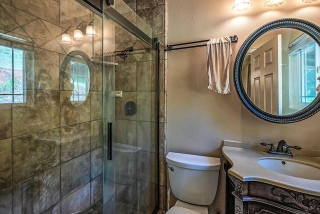 21657 W Elk Trl, Redding, CA 96003 - bathroom with a stall shower and vanity