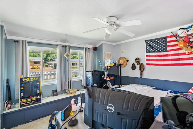 3442 Thomas Ave, Anderson, CA 96007 - bedroom featuring ceiling fan