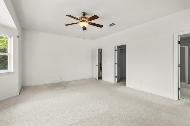 19258 Granola Way, Cottonwood, CA 96022 - unfurnished room with ceiling fan and light carpet