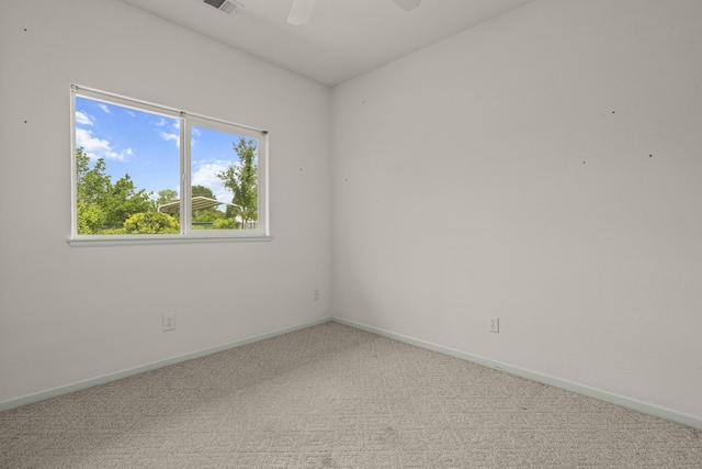 19258 Granola Way, Cottonwood, CA 96022 - spare room featuring carpet and ceiling fan