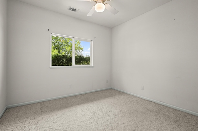 19258 Granola Way, Cottonwood, CA 96022 - spare room featuring carpet flooring and a ceiling fan