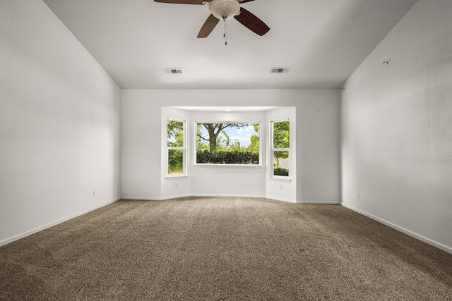 19258 Granola Way, Cottonwood, CA 96022 - carpeted empty room with ceiling fan and baseboards