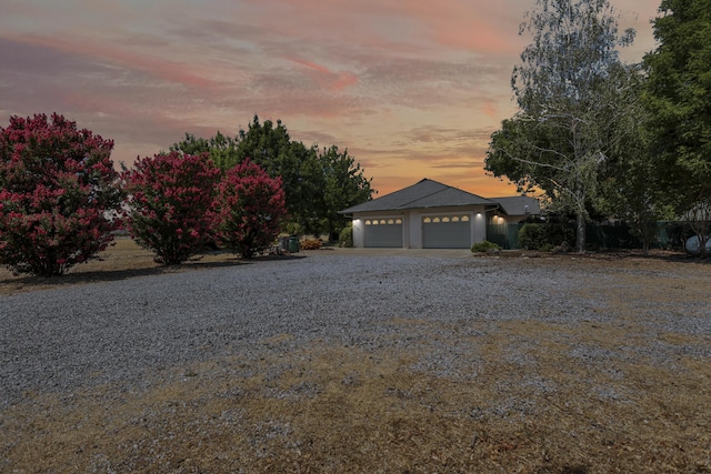 19258 Granola Way, Cottonwood, CA 96022 - view of front of house featuring a garage and driveway