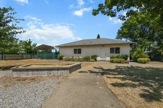 19258 Granola Way, Cottonwood, CA 96022 - view of front of house featuring a detached carport