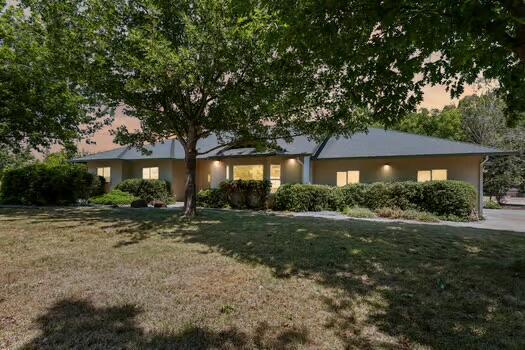 19258 Granola Way, Cottonwood, CA 96022 - ranch-style house featuring a yard