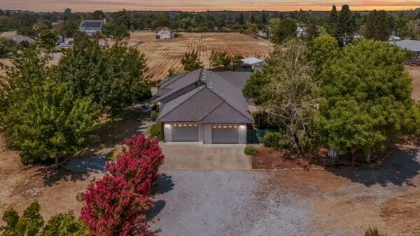 19258 Granola Way, Cottonwood, CA 96022 - aerial view at dusk