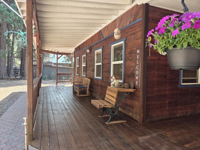 8421 Starlite Pines Rd, Shingletown, CA 96088 - view of porch