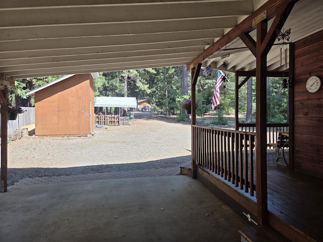 8421 Starlite Pines Rd, Shingletown, CA 96088 - view of patio / terrace