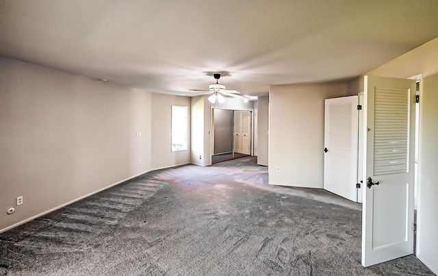 21790 Adobe Rd, Red Bluff, CA 96080 - empty room with carpet and ceiling fan