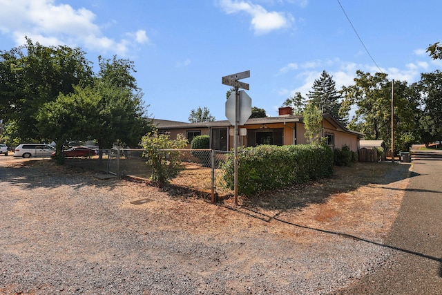 4100 Fort Peck St, Shasta Lake, CA 96019 - view of front of property featuring a chimney